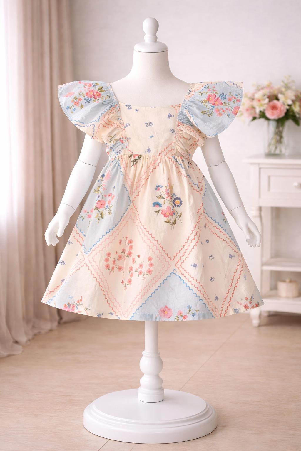 Pastel Meadow Frock