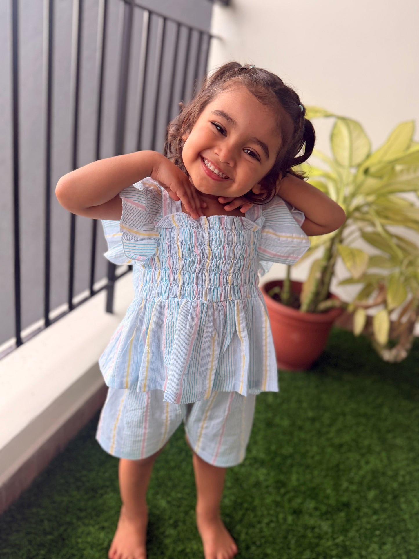 Pastel Stripe Co-ord Set