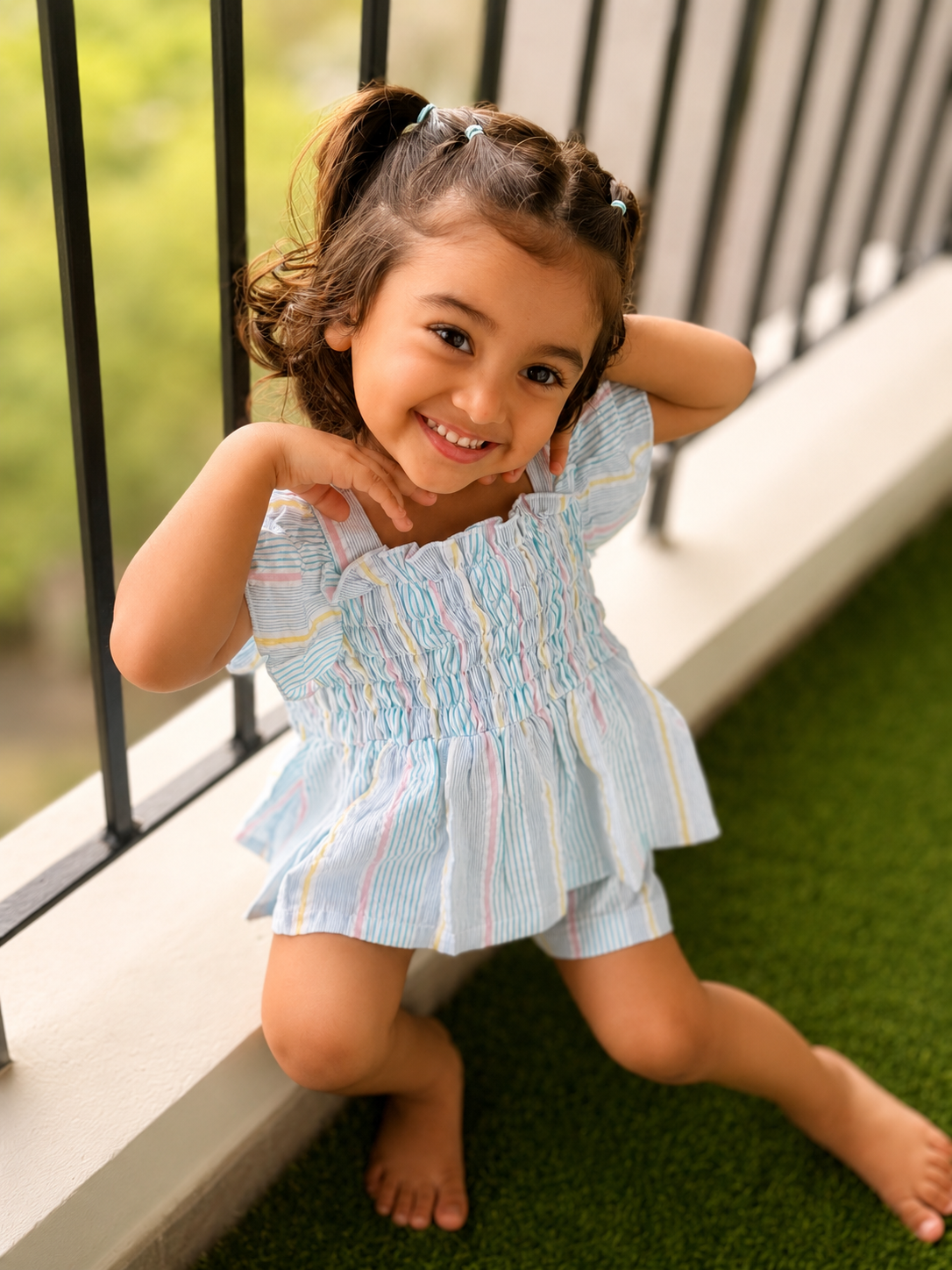 Pastel Stripe Co-ord Set