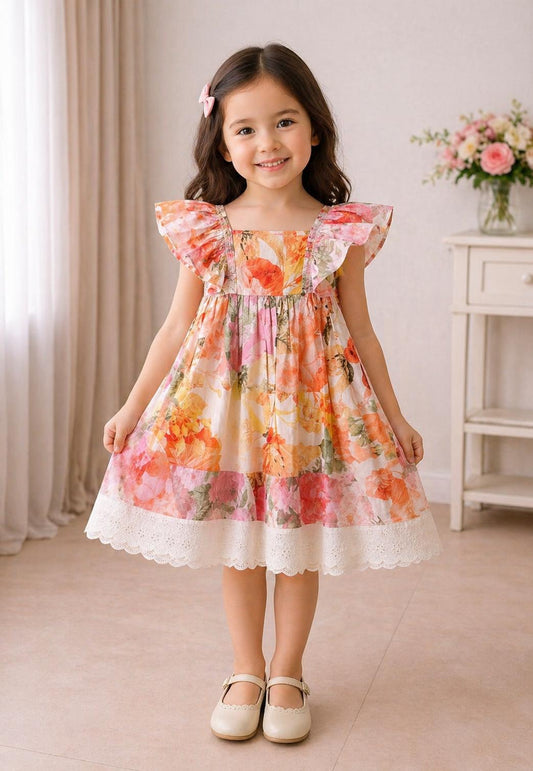 Garden Print Frock