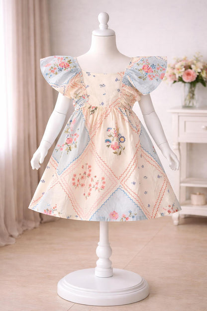 Pastel Meadow Frock