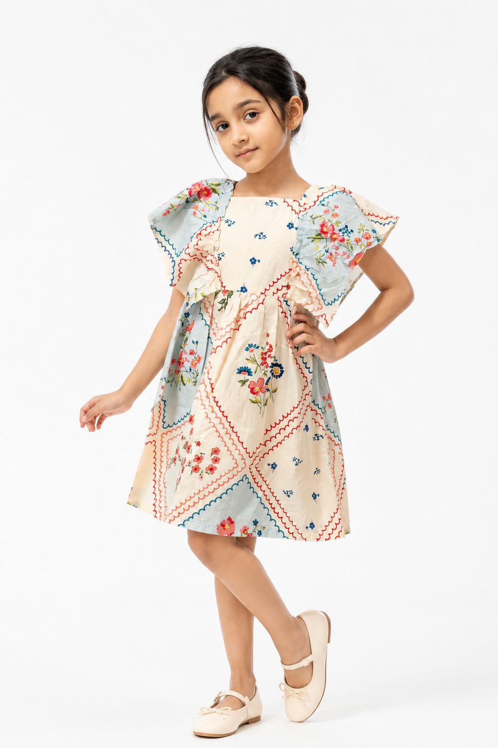 Pastel Meadow Frock
